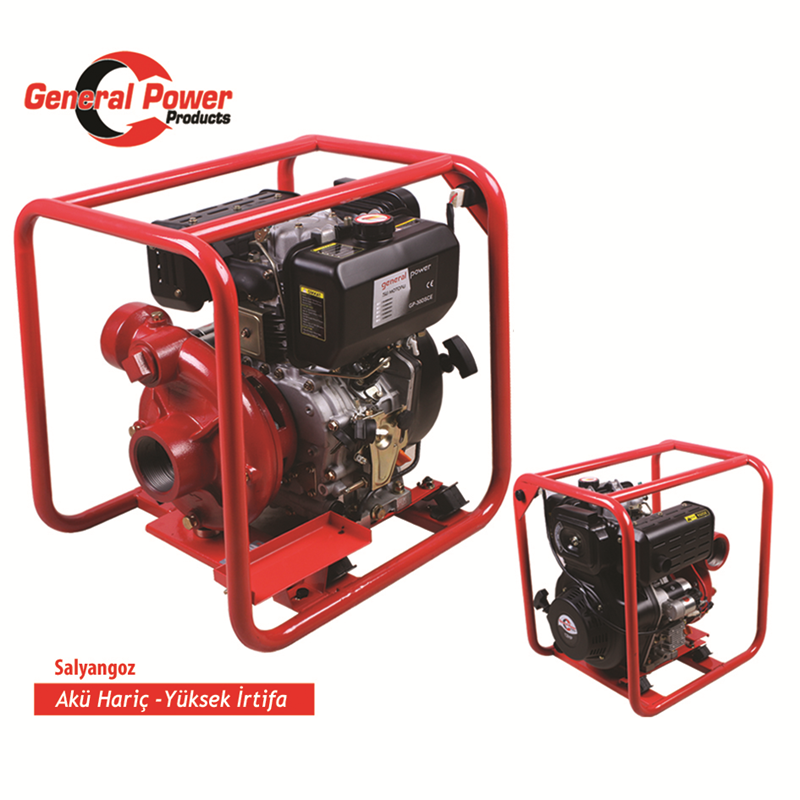 GENERAL POWER SU MOTORU DİZEL 3" 15 HP SALYANGOZ