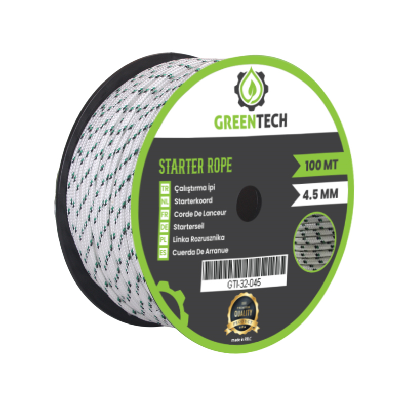 GREENTECH ÇEKME İPİ 100 MT. 4.5 MM