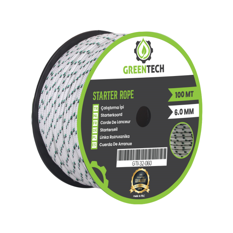 GREENTECH ÇEKME İPİ 100 MT. 6.0 MM