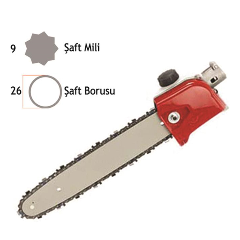GENERAL POWER MOTORLU TIRPAN ZİNCİRLİ TESTERE APARATI 26MM 9 YILDIZ
